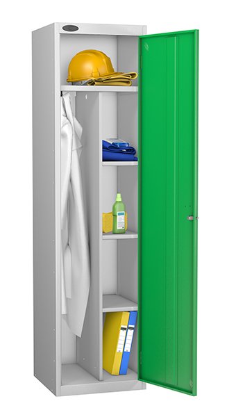 Probe green uniform locker