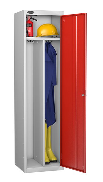 Probe red locker for clean and dirty environment