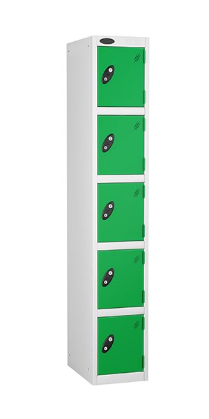 Probe 5 doors steel locker green