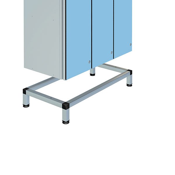 Probe stand for triple aluminum locker