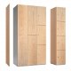 Probe timber faced lockers