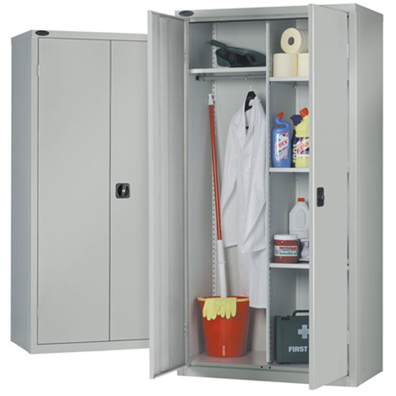 Probe industrial silver wardrobe compartment